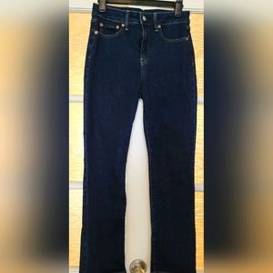 Gap High Rise Classic Straight Jean size 8P